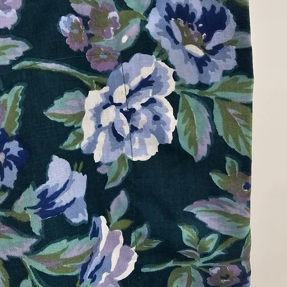 Martex Green Floral Standard Pillow Shams Set Of 2